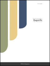 Bagatelle Concert Band sheet music cover